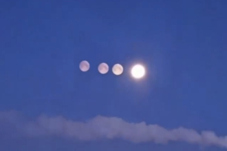 幻月？それとも光の反射？ロシアで撮影された4つの月の正体とは