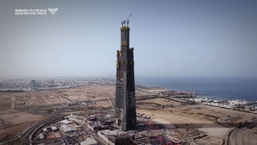 高さ1kmへ。世界一高いビル建設が急ピッチで進行中（サウジアラビア）