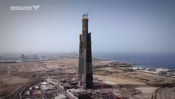 高さ1kmへ。世界一高いビル建設が急ピッチで進行中（サウジアラビア）