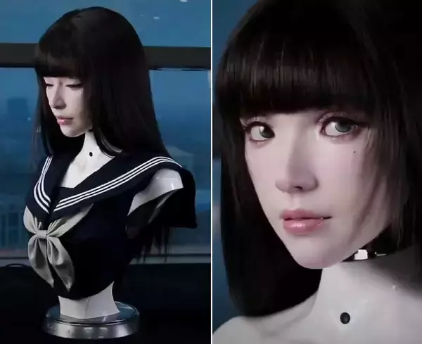 表情がよりリアルに。中国のヒューマノイド美女最前線