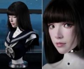 表情がよりリアルに。中国のヒューマノイド美女最前線