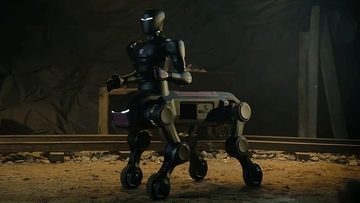 世界初、ケンタウロス型AIロボットが誕生。四本脚のヒューマノイド