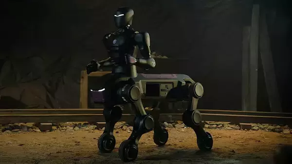 世界初、ケンタウロス型AIロボットが誕生。四本脚のヒューマノイド