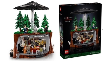 真実はここにあった！LEGOから「X-ファイル」キットが販売予定。オフィスとUFOを再現