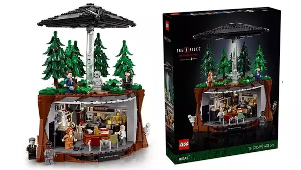 真実はここにあった！LEGOから「X-ファイル」キットが販売予定。オフィスとUFOを再現