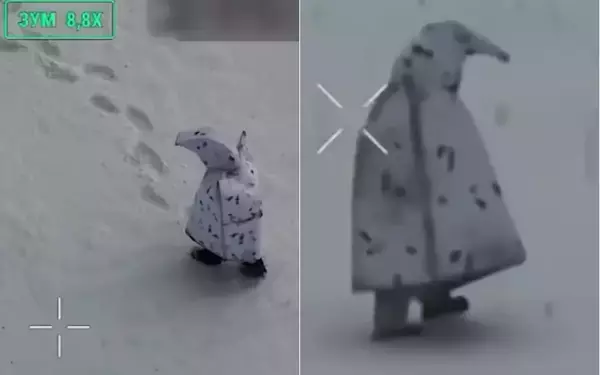 ロシア軍の迷彩服がペンギンすぎると話題に