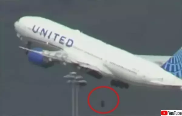 ぽろりアクシデント。大阪行きの航空機が離陸直後にタイヤが落下し緊急着陸