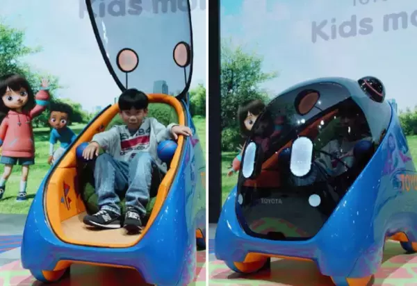 トヨタが描く子供用自動運転車の未来、AIパーソナルモビリティー