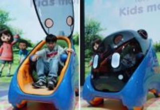 トヨタが描く子供用自動運転車の未来、AIパーソナルモビリティー