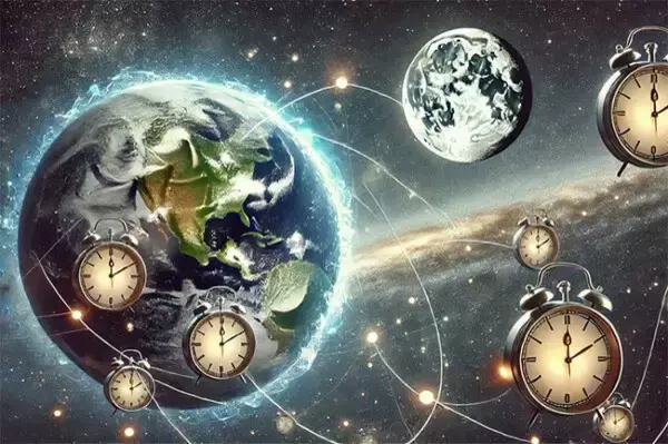 地球と月の時間を同期させる方法を発見、重心を基準とした複雑な方程式