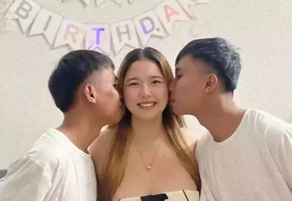 双子の男性両方と交際しているタイの女性、ネットの反応は賛否両論