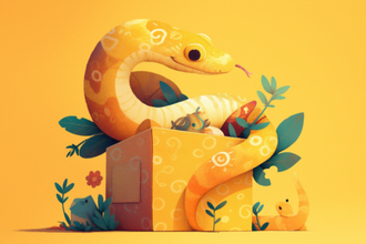 サプライズ？少女の誕生日パーティーでプレゼント箱から“本物のヘビ”が特別出演