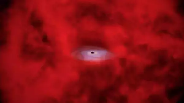 初期宇宙の謎の赤い点、やはりブラックホールが絡んでいた可能性が高まる