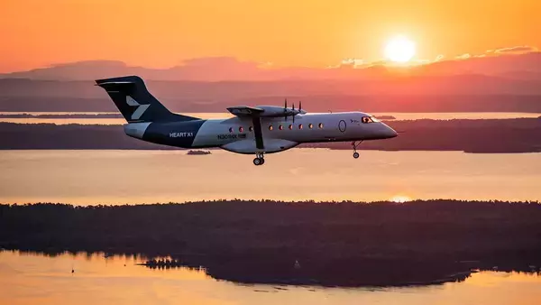 電気代わずか790円、旅客機クラスの電動航空機が27分間の初飛行に成功