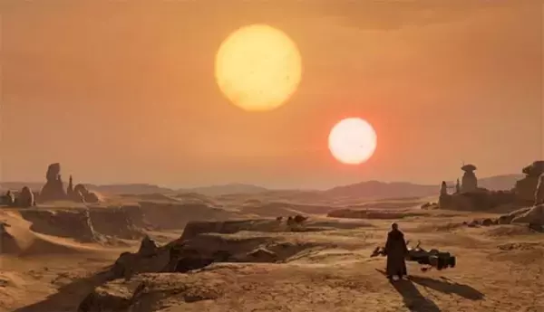 タトゥイーンのような双子の恒星を公転する惑星の撮影に成功