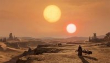 タトゥイーンのような双子の恒星を公転する惑星の撮影に成功