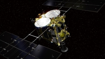 探査機「はやぶさ2」が小惑星「トリフネ」にフライバイ、がれきが集まってできた可能性