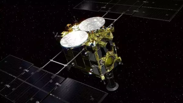 探査機「はやぶさ2」が小惑星「トリフネ」にフライバイ、がれきが集まってできた可能性