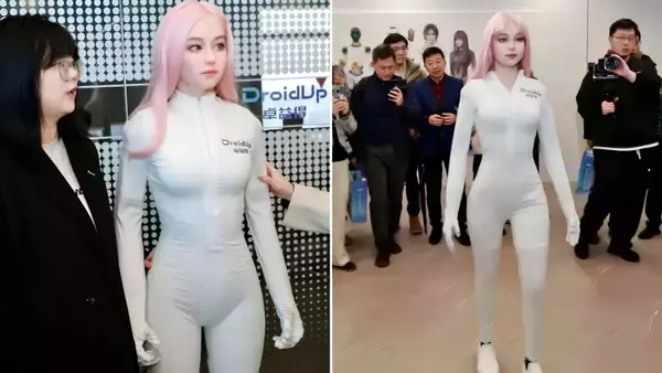 歩行精度92%、いよいよ人間じみてきた女性ヒューマノイドロボット