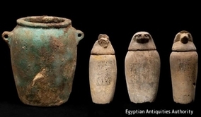 古代エジプトのミイラ作りの材料が大量に発見される