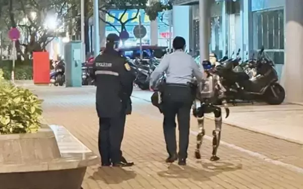 「高齢女性を驚かせた罪」で警察がロボットに厳重注意