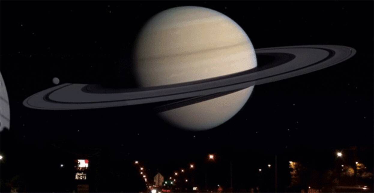 もしも月と同じ距離に太陽系惑星があったら地球からどう見える 4k夜バージョン 15年1月11日 エキサイトニュース