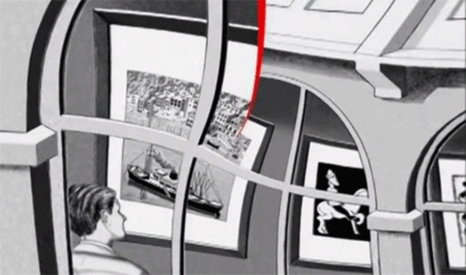 エッシャー風に撮ってみた だまし絵みたいな女性の写真 15年5月12日 エキサイトニュース