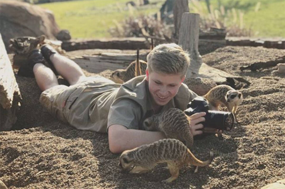 3月3日は世界野生生物の日 野生動物を愛したスティーブ アーウィンのdnaを引き継ぎ 動物写真家となった息子は今15歳 19年3月3日 エキサイトニュース