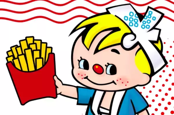 香港でマクドナルドと出前一丁が融合した！？出前一丁味のポテトや出前坊やのドンブリなどのグッズが登場！