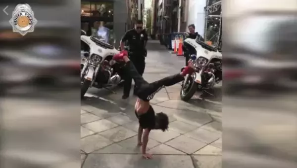 7歳の少年と警察官のキレッキレなダンスバトルが勃発！SNSで大反響（アメリカ）