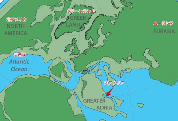 地中海に沈む失われた大陸 大アドリア大陸 が発見される オランダ