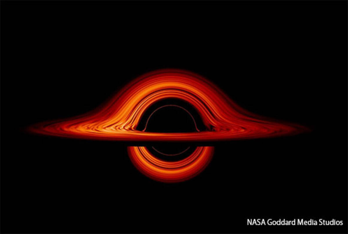 様々な角度から見たブラックホールを可視化したnasaの最新映像 19年9月29日 エキサイトニュース
