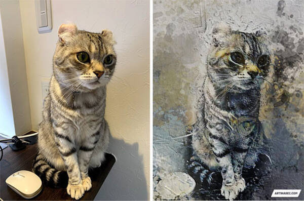 Ai 人工知能 が愛するペットを様々な画風の素晴らしい絵画に加工してくれるサービスが登場 19年10月11日 エキサイトニュース