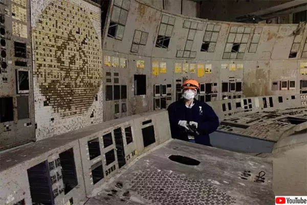 チェルノブイリの制御室を一般公開。ただし危険につき5分間だけ（ウクライナ）