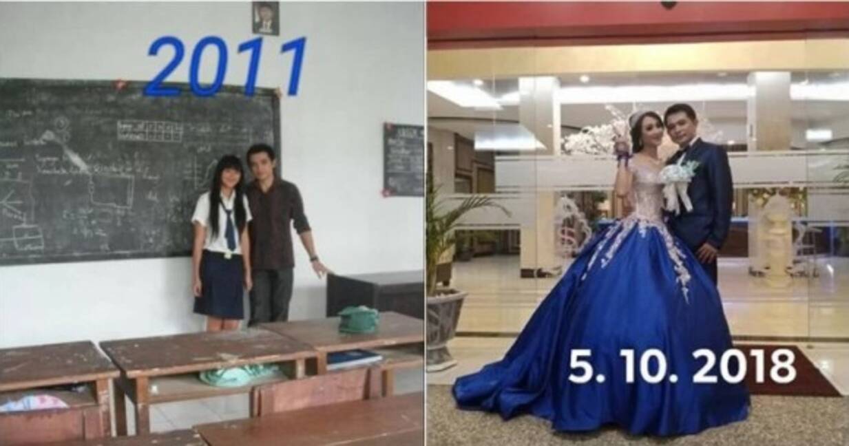 13歳だった女子中学生が27歳男性教師と恋に落ち 歳になってめでたく結婚 インドネシア 年3月21日 エキサイトニュース