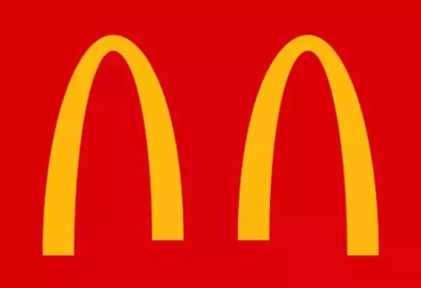 マクドナルド、ロゴマークのゴールデンアーチを分断し「社会的距離の実行」を呼び掛けるキャンペーン