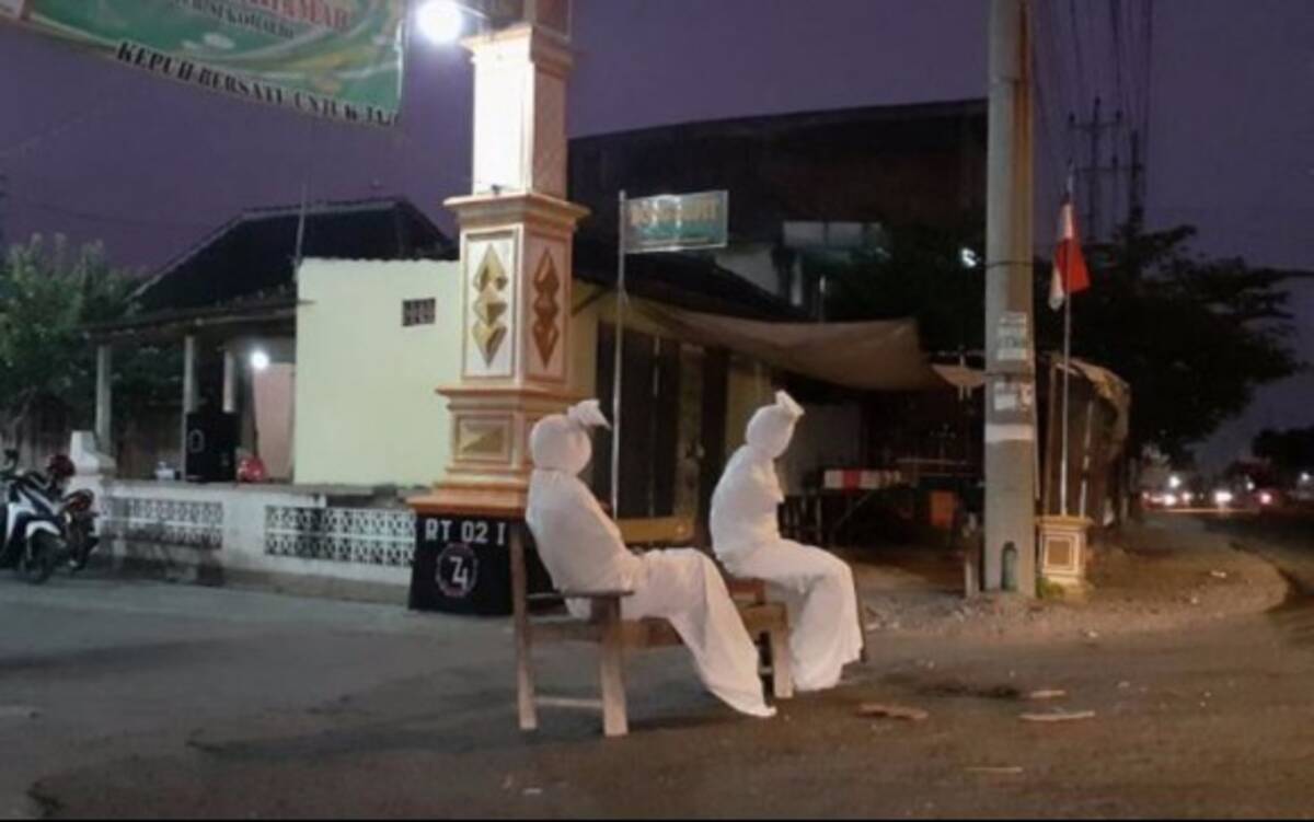 伝説の幽霊がついに登場 奇襲作戦で地元住人に自宅待機を促す インドネシア 年4月18日 エキサイトニュース