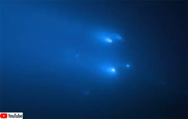今年最大級の天体ショーと期待されたアトラス彗星、はかなく宇宙に砕け散る