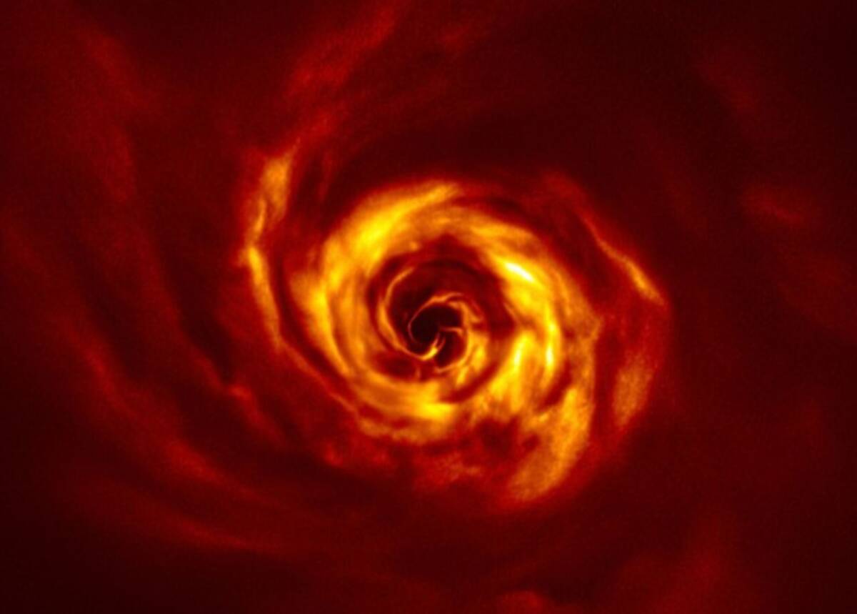 サウロンの目かな 5光年の彼方で惑星が誕生する瞬間をとらえた写真 ヨーロッパ南天天文台 年5月22日 エキサイトニュース