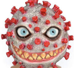 ハロウィン用のコロナウイルス仮装用マスクがAmazonで販売され物議をかもす（イギリス）