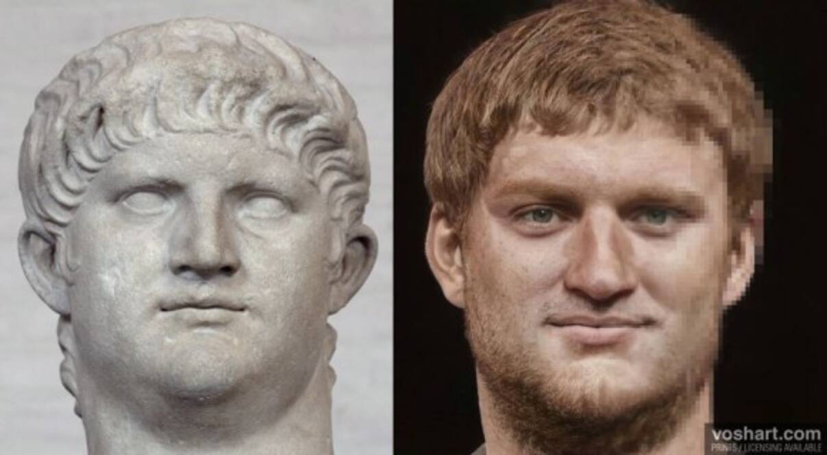 これは興味深い 歴代のローマ皇帝の顔をaiを使って彫刻から復元 年10月6日 エキサイトニュース