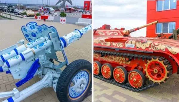 あらやだカワイイ！ロシア伝統工芸で彩られた軍用兵器・車両