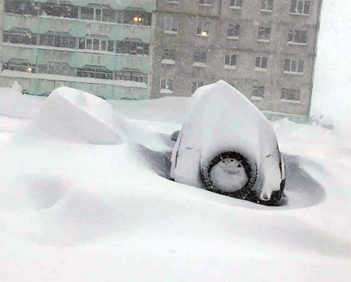 5日間で2か月分の雪が降った極寒の地 ロシア ノリリスクの今 年12月7日 エキサイトニュース