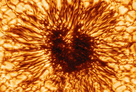 サウロンの目のようだ。太陽の黒点が史上最高の高解像度で撮影される