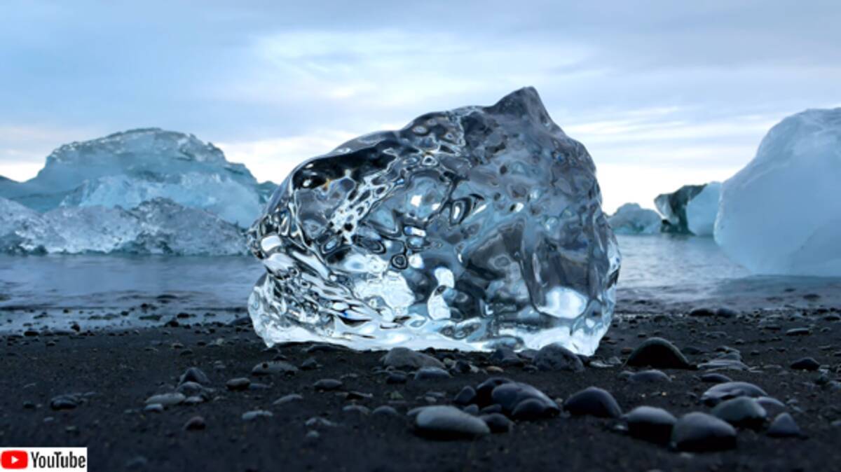 自然ってすごい キラキラ輝くダイヤモンドのような氷が発見できるアイスランドのビーチ 21年3月6日 エキサイトニュース