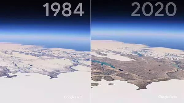37年でこんなに変わっていた。地球の変遷をとらえたグーグルアースの衛星画像ビフォア・アフター