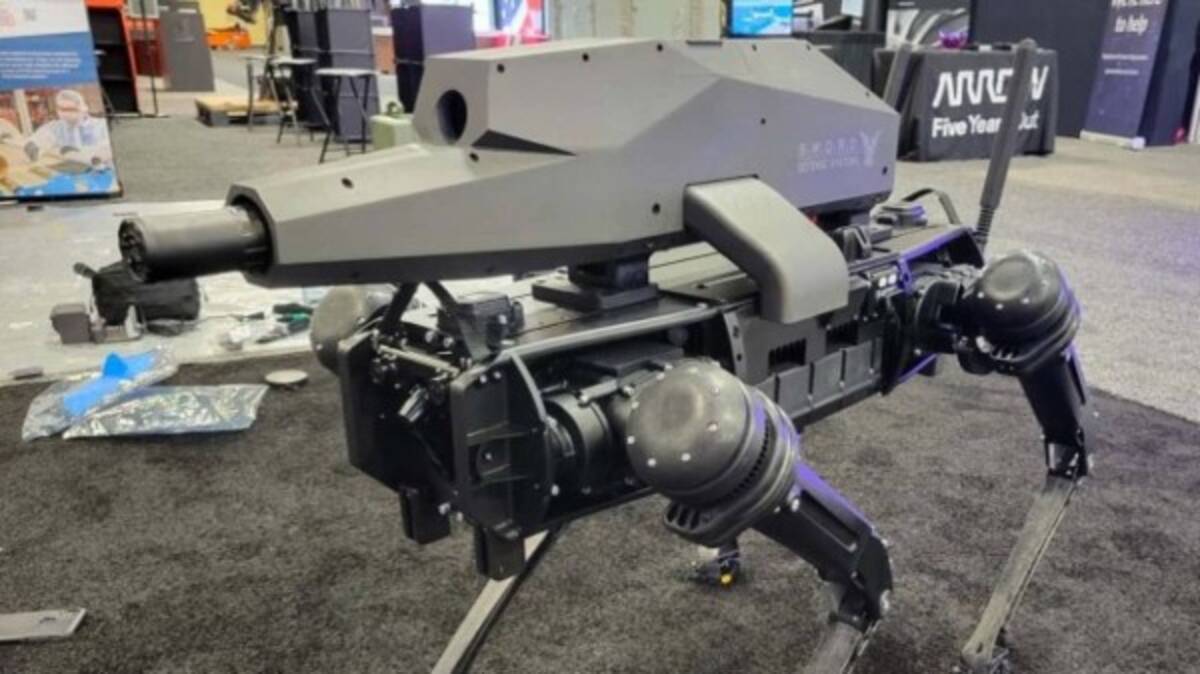 銃を装備したロボドッグがついに登場 ロボットが殺人兵器となる時代がついに来てしまった 2021年10月17日 エキサイトニュース