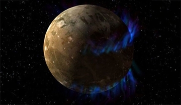 木星の衛星ガニメデに地球と同じオーロラを確認。発生原理も共通していた