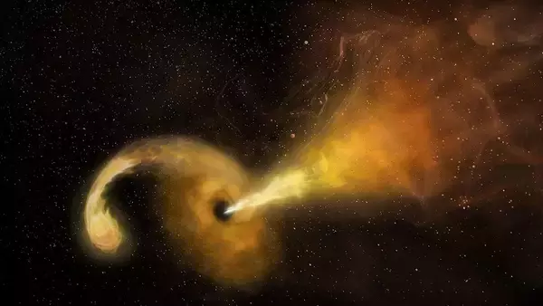 銀河の端っこでさまよう「はぐれ」ブラックホールが初めて発見される