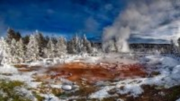 イエローストーン国立公園の温泉で、古代に起源を持つ巨大ウイルスを発見